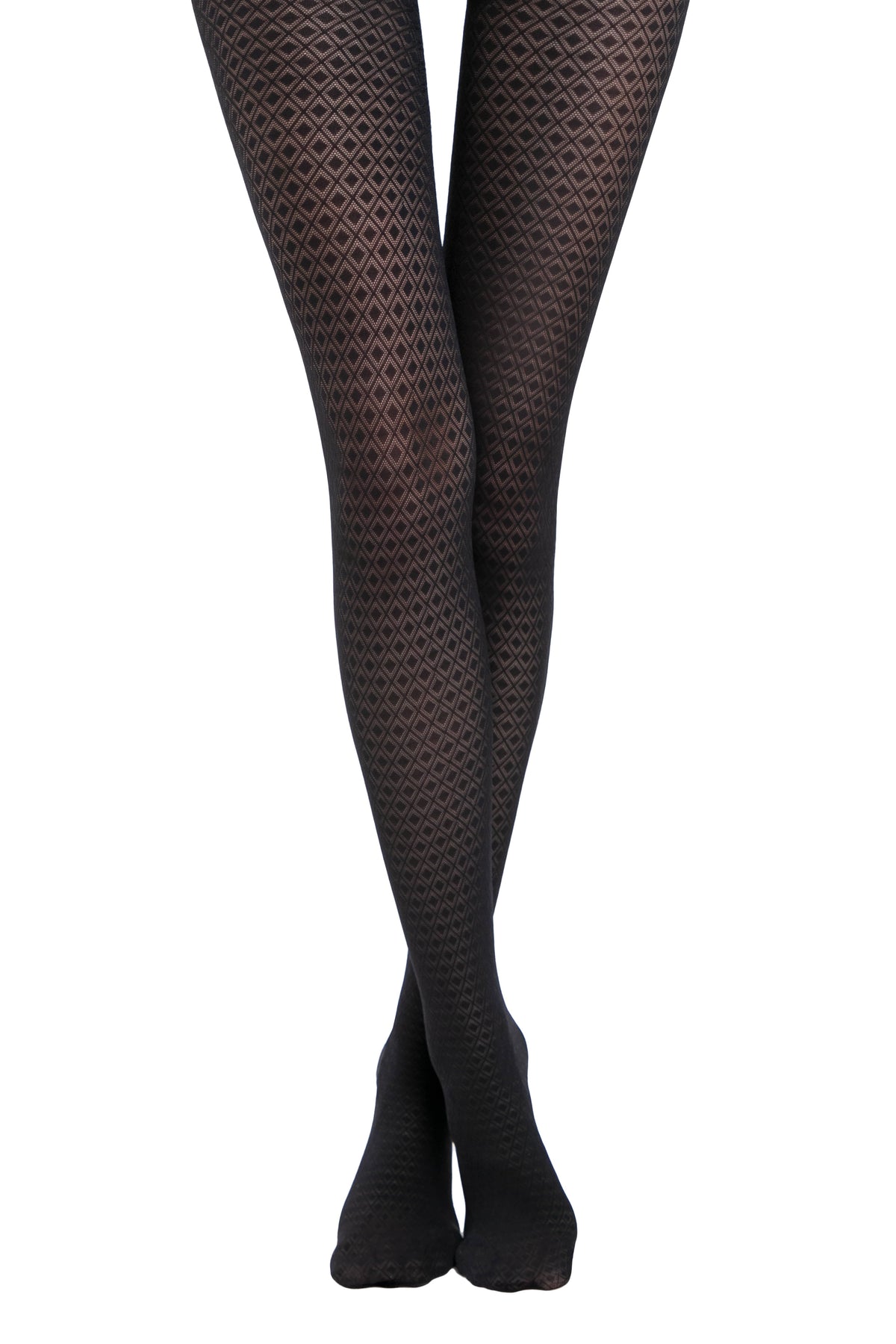 Denier Pattern Conte ACCENT 50 denier patterned opaque tights | Socks-Tights.com